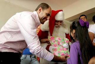 ANFP ENTREGA REGALOS DE NAVIDAD EN HOSPITAL LUIS CALVO MACKENNA