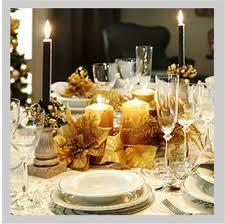 Lindas mesas decoradas para Año Nuevo