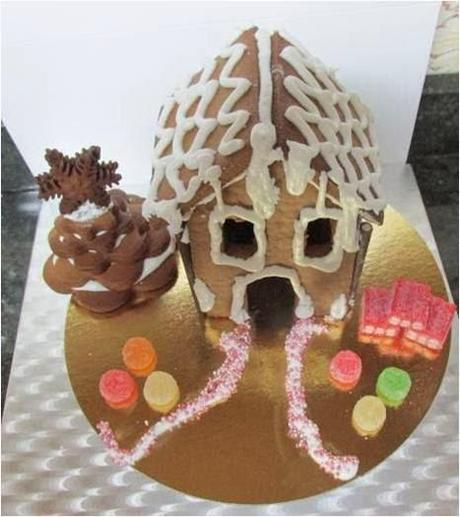 CASITAS DE GALLETAS CON COLACAO