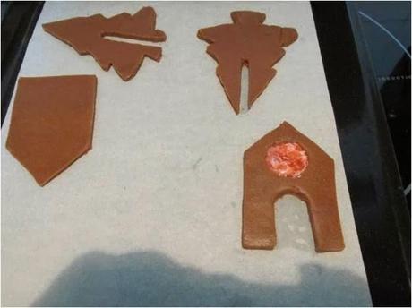 CASITAS DE GALLETAS CON COLACAO