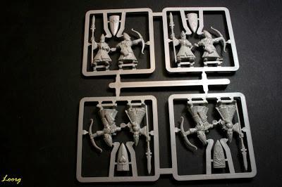 Matriz de los Altos Elfos de la 4ª edición de Warhammer