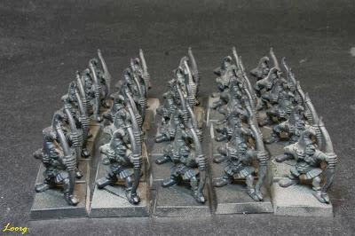 Regimiento de arqueros goblin de la 4ª edición de Warhammer Fantasy Battle