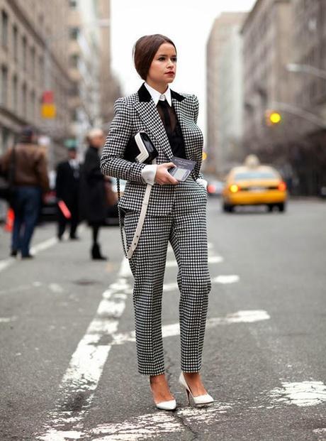 When in doubt wear black and white │ Street style inspiration