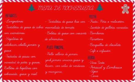 Menú de Nochebuena