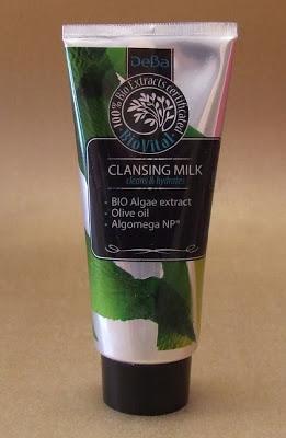 Leche limpiadora con extracto de algas marinas de DeBa BIO VITAL