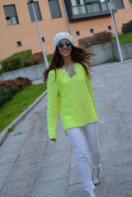 white and fluor