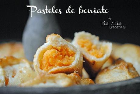 Pasteles de boniato [masa en Thermomix]