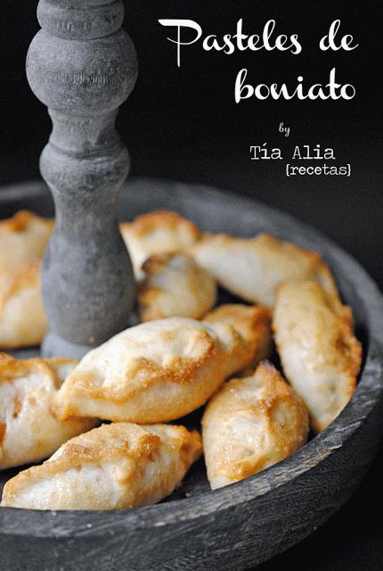 Pasteles de boniato [masa en Thermomix]