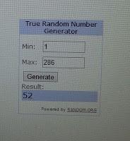 Resultados del sorteo