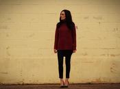 GRANATE:Sweater/Jersey: Mango, Pants/Pantalones: H...