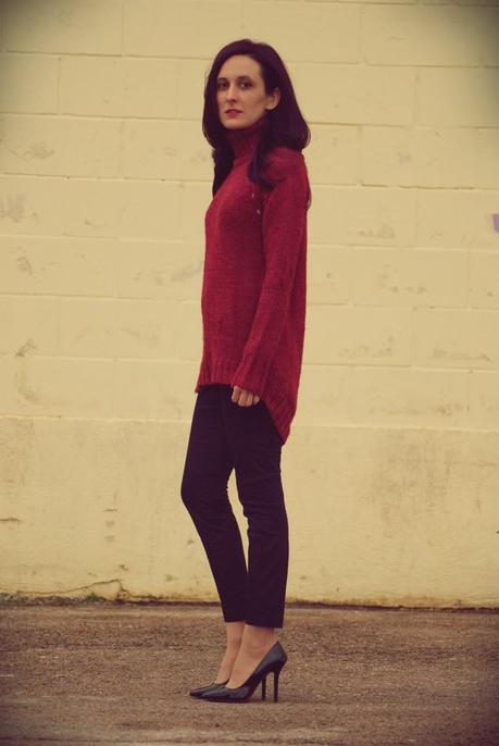 GRANATE:Sweater/Jersey: Mango, Pants/Pantalones: Mango, H...