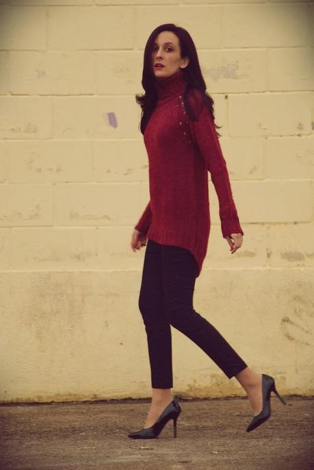 GRANATE:Sweater/Jersey: Mango, Pants/Pantalones: Mango, H...