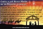 Carta a los Reyes Magos de un pequeño comercio