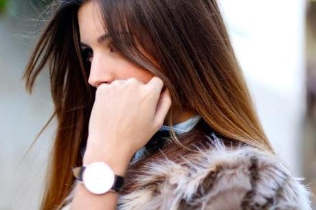 Fur Vest and Leather