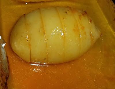 Patatas en Salsa de Naranja y Miel Patatas en Salsa de Naranja y Miel