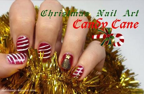 Christmas Nail Art | Candy Cane