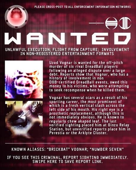 Uzud Vognar en busca y captura desde Mantic