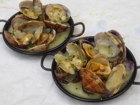 Almejas a la marinera