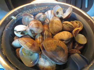 Almejas a la marinera