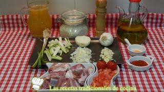 receta fácil de arroz con ajos tiernos