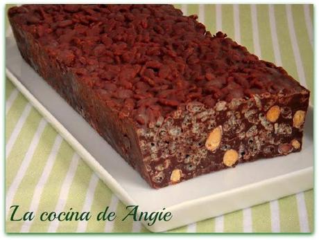 TURRÓN DE CHOCOLATE Y CONGUITOS