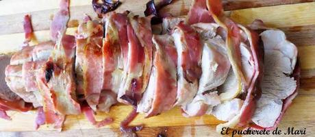 SOLOMILLO DE CERDO CON MANZANA Y MUESTRAS PREMIUM