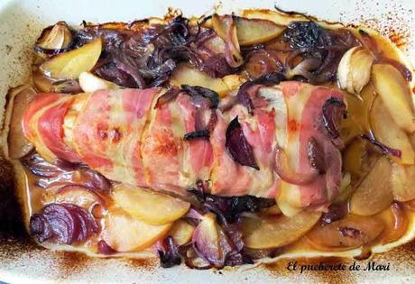 SOLOMILLO DE CERDO CON MANZANA Y MUESTRAS PREMIUM