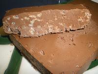 Turrón de chocolate con nocilla