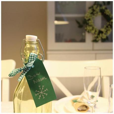 mi mesa de Nochebuena - my Christmas Eve table setting