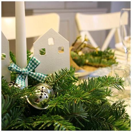 mi mesa de Nochebuena - my Christmas Eve table setting