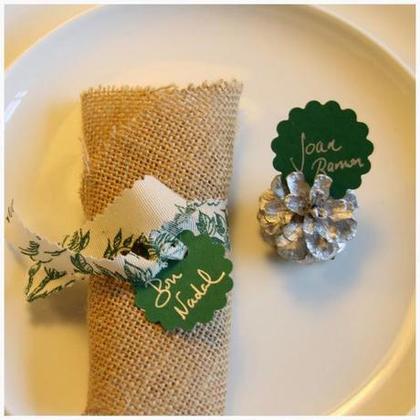 mi mesa de Nochebuena - my Christmas Eve table setting