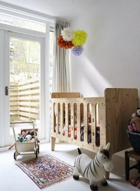 Dormitorios infantiles y juveniles con un look vintage