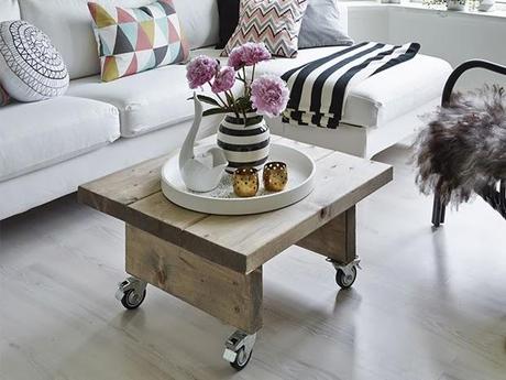 UNA CASA EN NORUEGA CON SUAVES PINCELADAS EN ROSA