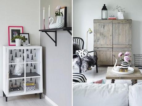 UNA CASA EN NORUEGA CON SUAVES PINCELADAS EN ROSA