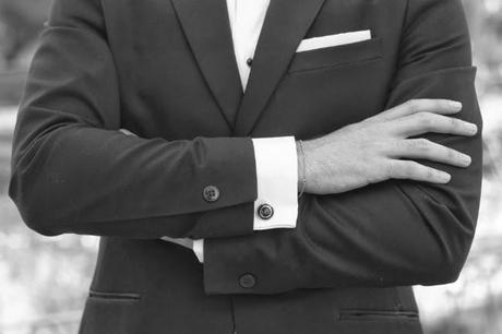 Blanco y negro, esmoquin