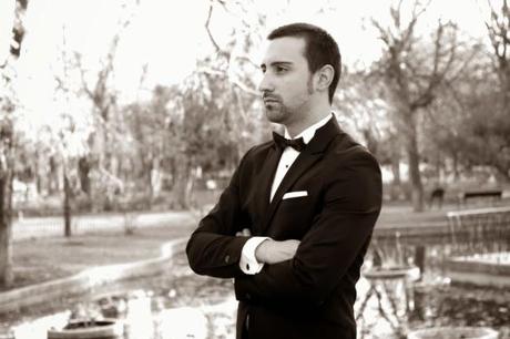 Blanco y negro, esmoquin