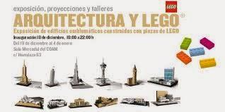 PLAN PARA NAVIDAD:EXPOSICION DE LEGO EN COLEGIO DE ARQUITECTOS