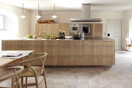 Lindas cocinas integradas con la sala