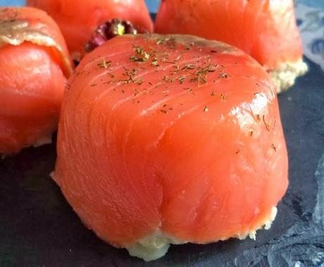 Pastelitos de Salmón Rellenos