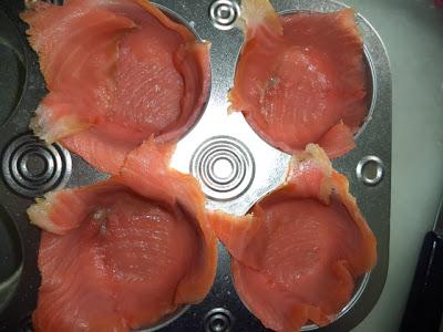 Pastelitos de Salmón Rellenos