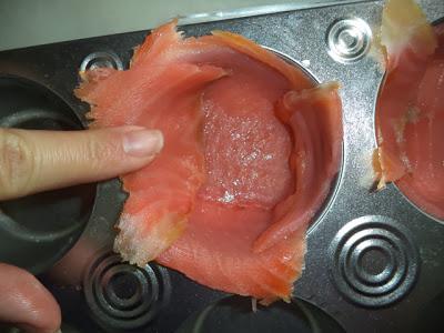 Pastelitos de Salmón Rellenos