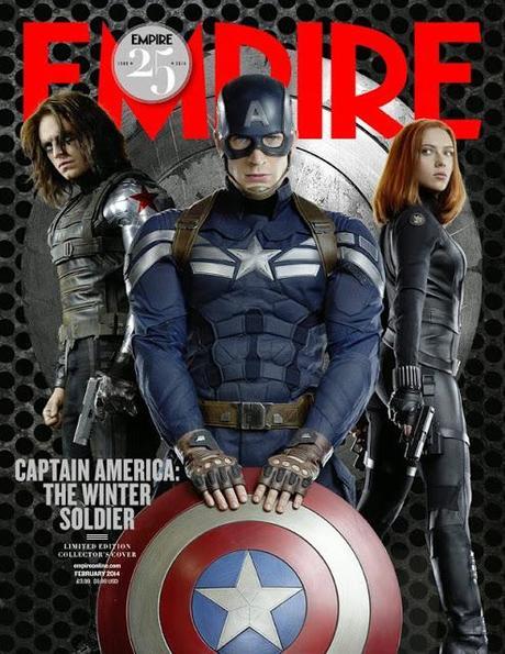 Capitán América en portada de EMPIRE, The winter soldier