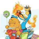 Alucinantes ilustraciones de Superhéroes de Marvel Comics en su versión animal