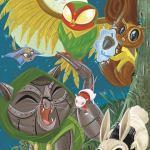 Alucinantes ilustraciones de Superhéroes de Marvel Comics en su versión animal