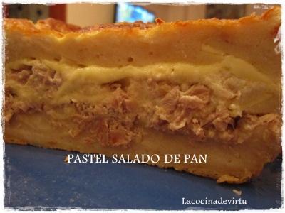 PASTEL SALADO DE PAN