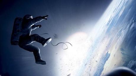 Escena de la película Gravity, de Alfonso Cuarón
