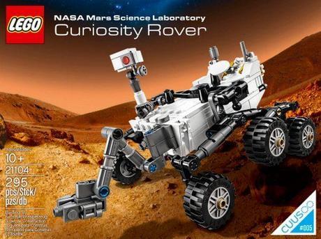 El nuevo set de LEGO Curiosity Rover saldrá a la venta el primer día del 2014 lego-nasa-curiosity-rover