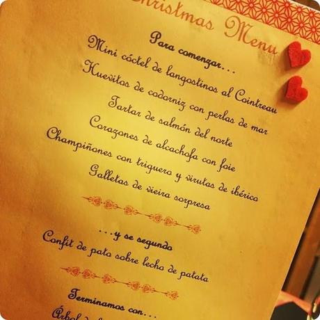 CHRISTMAS MENU