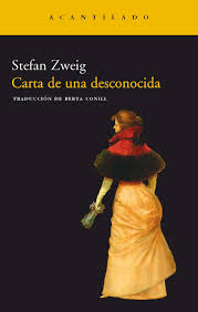 #62 CARTA DE UNA DESCONOCIDA de Stefan Zweig