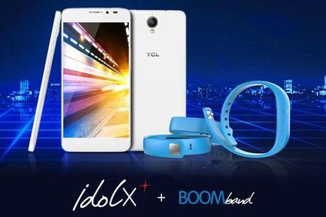 Nuevo Idol X+ con procesador Octa-Core junto con una pulsera Bluetooth